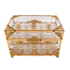 Liquor Cabinet Glasses and Decanters - 20 Piece Set