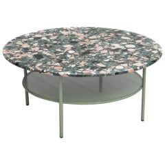 Lira Couchtisch mit Terrazzo:: zeitgenössisches mexikanisches Design