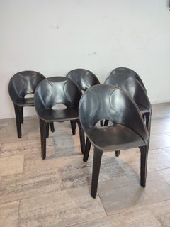 Lira Liuto Dining Chairs by Mario Bellini for Cassina, Set of 6