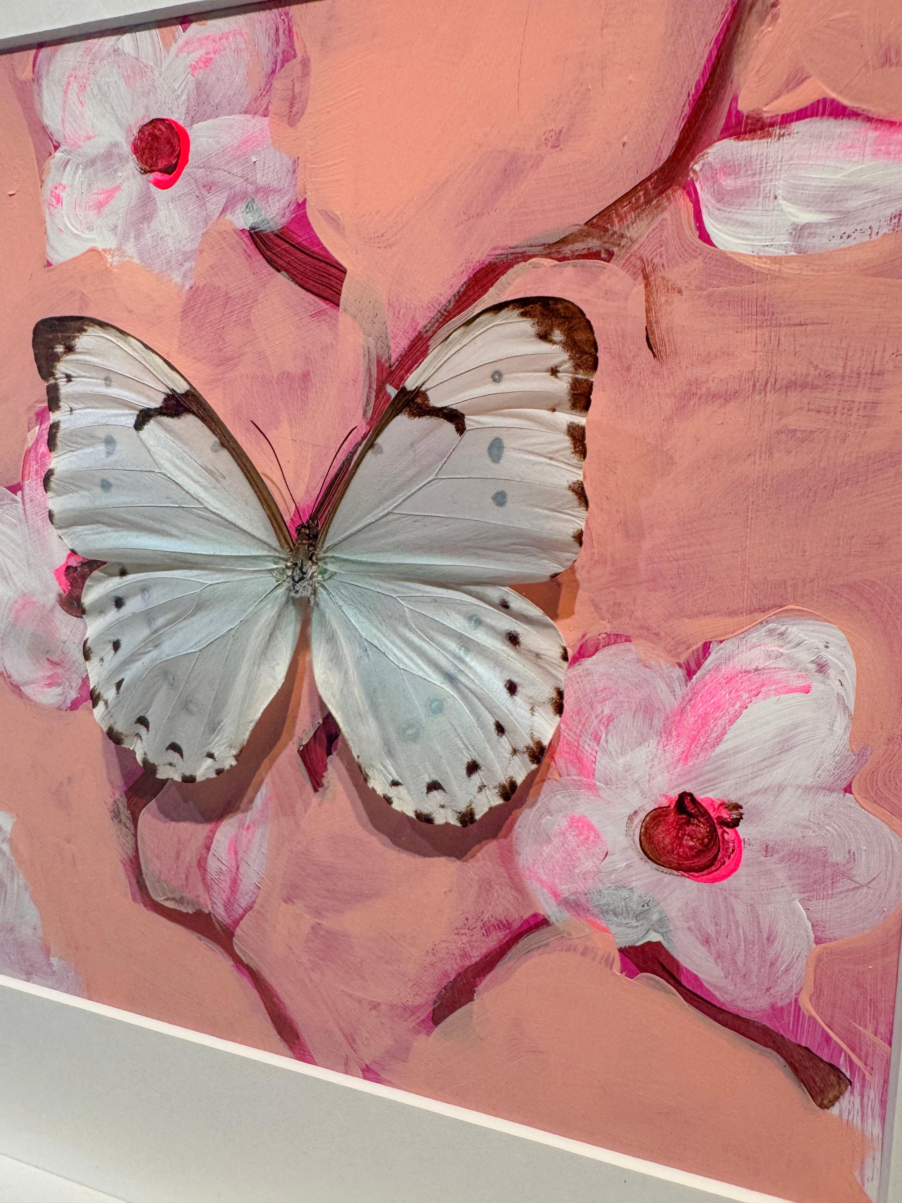 Schmetterling Collector #10 (Fotorealismus), Mixed Media Art, von Lis Sam
