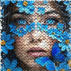 SOUS LES PÉTALES BLEU 6