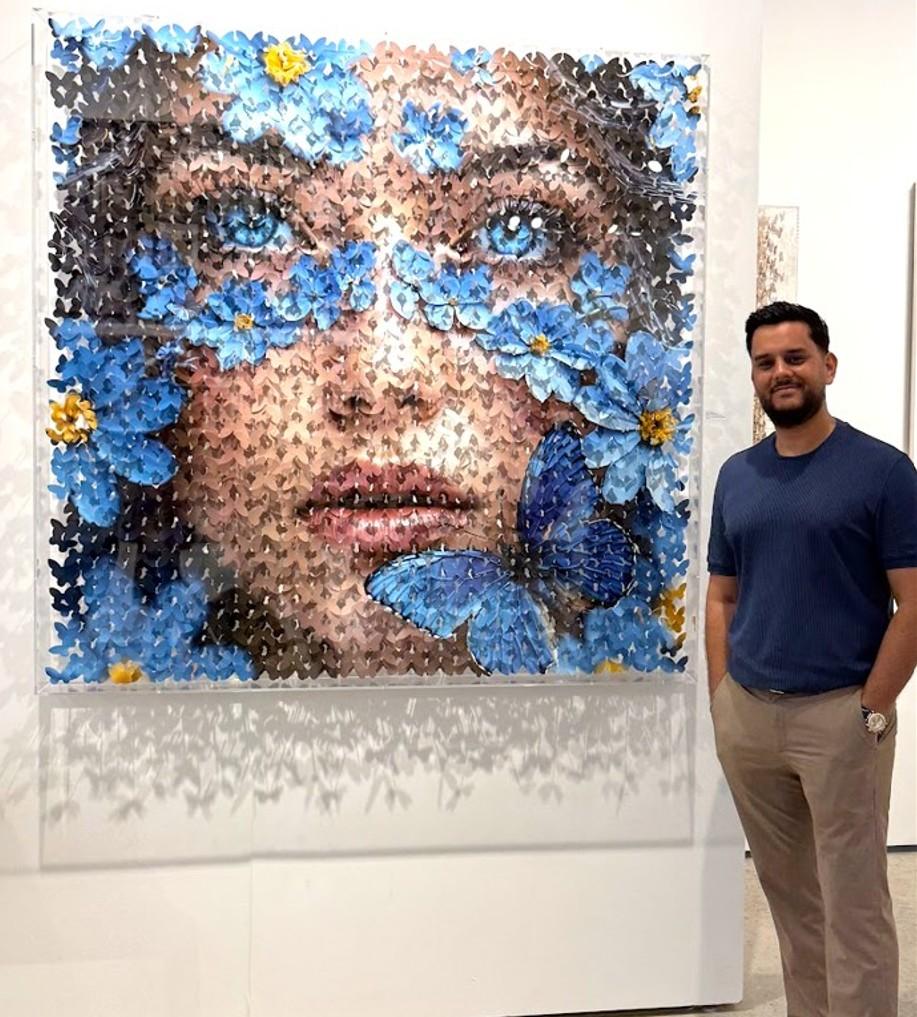 SOUS LES PÉTALES BLEUS 11 en vente 2