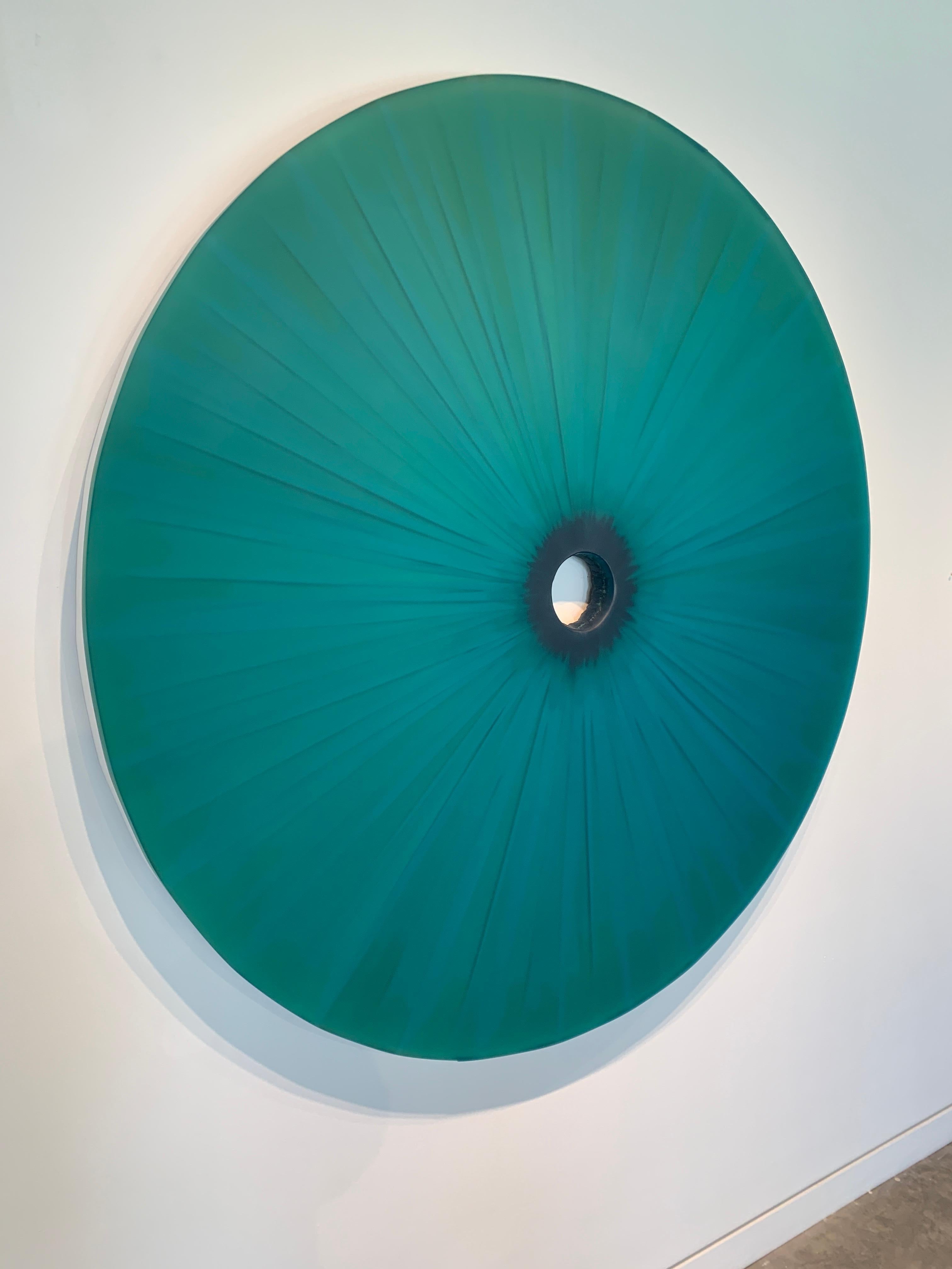 Oculus No.10 (Abstrakt), Sculpture, von Lisa Bartleson