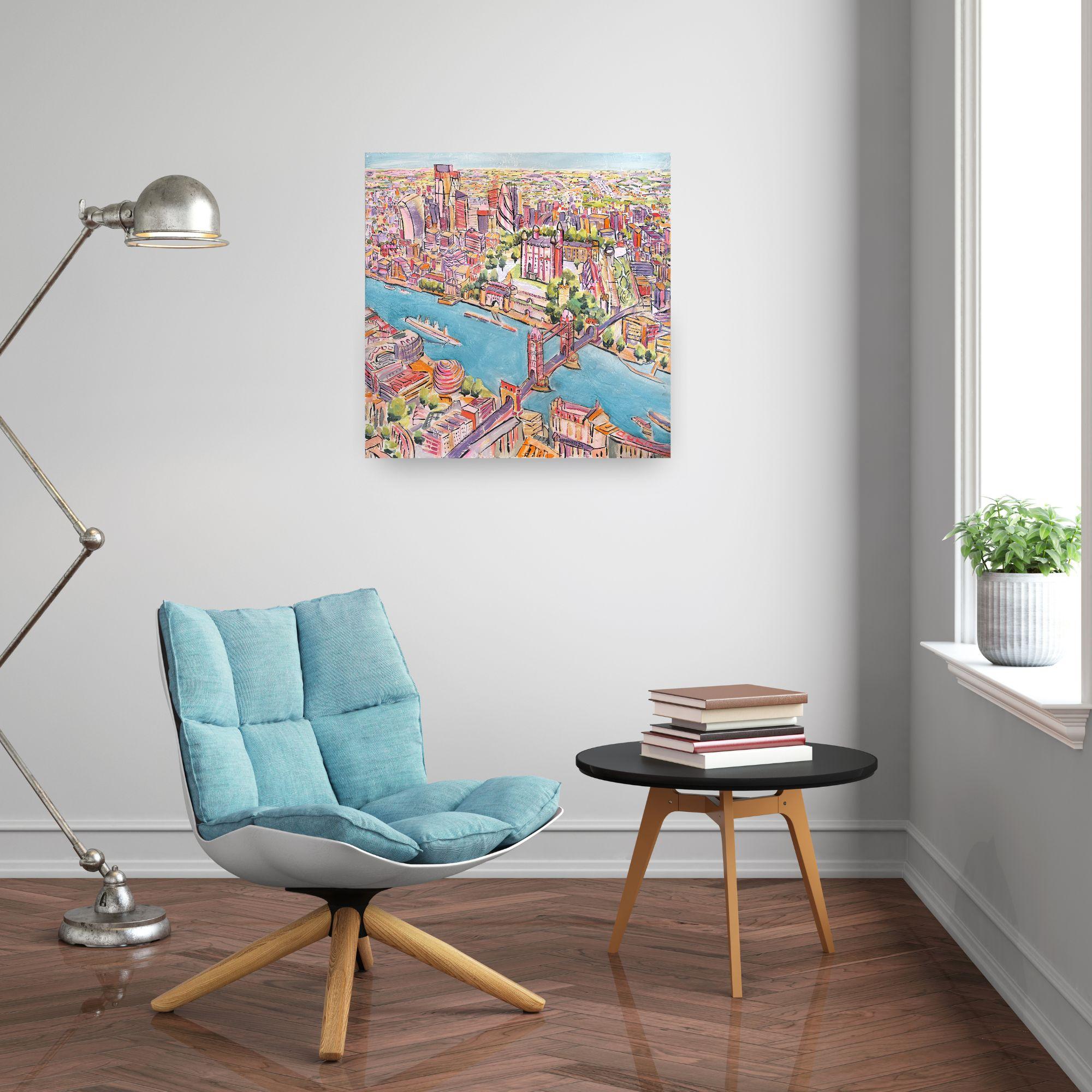 Wir bieten einen kostenlosen weltweiten Versand und übernehmen alle Zölle und Einfuhrsteuern für dieses Kunstwerk.

Dieses außergewöhnliche Kunstwerk ist derzeit in der Signet Contemporary Art Gallery und online ausgestellt und zu verkaufen. Lisa