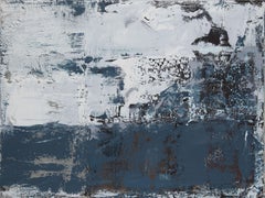 Blauer Horizont, Gemälde, Acryl auf Leinwand