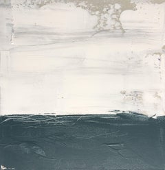 Schieferblaue Landschaft 2, Gemälde, Acryl auf Leinwand