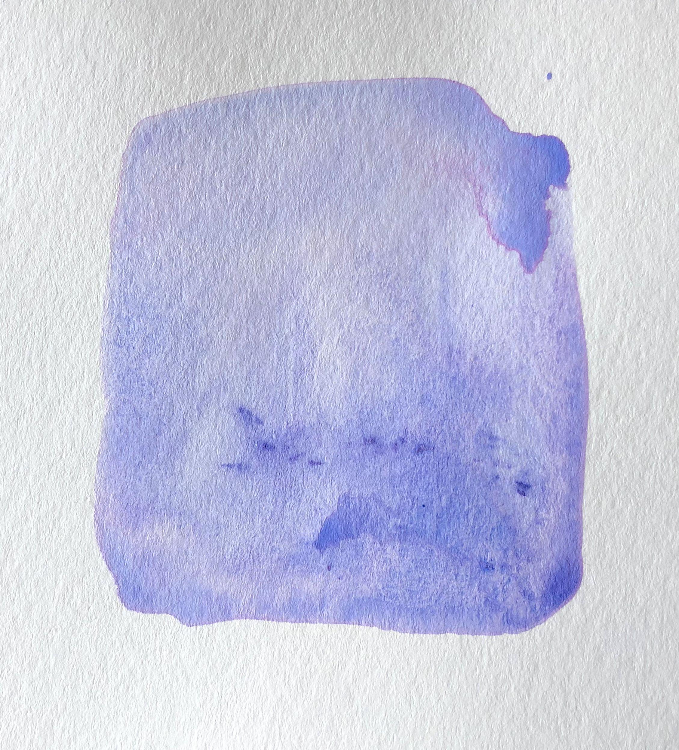 Abstract Painting de Lisa Bolin - Violeta 2, Pintura, Acrílico sobre papel de acuarela