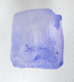 Violett 2, Gemälde, Acryl auf Aquarellpapier