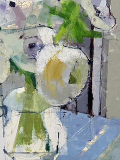 "Gratitude" 2025 oil on panel 16 x 16 in.