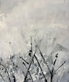 Lisa Breslow "Balcony View" 2024 Oil and pencil on panel