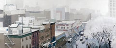 Lisa Breslow "Balcony View" 2024 Oil and pencil on panel