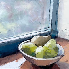 Lisa Breslow "Pears" 2026 oil on panel