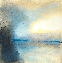 Lisa Breslow "Lake Reflections 15" Monotype on Paper