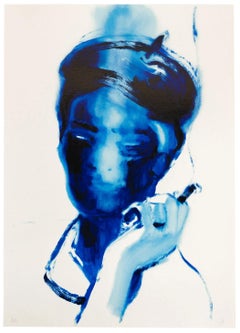 Sin título (Mujer fumando)