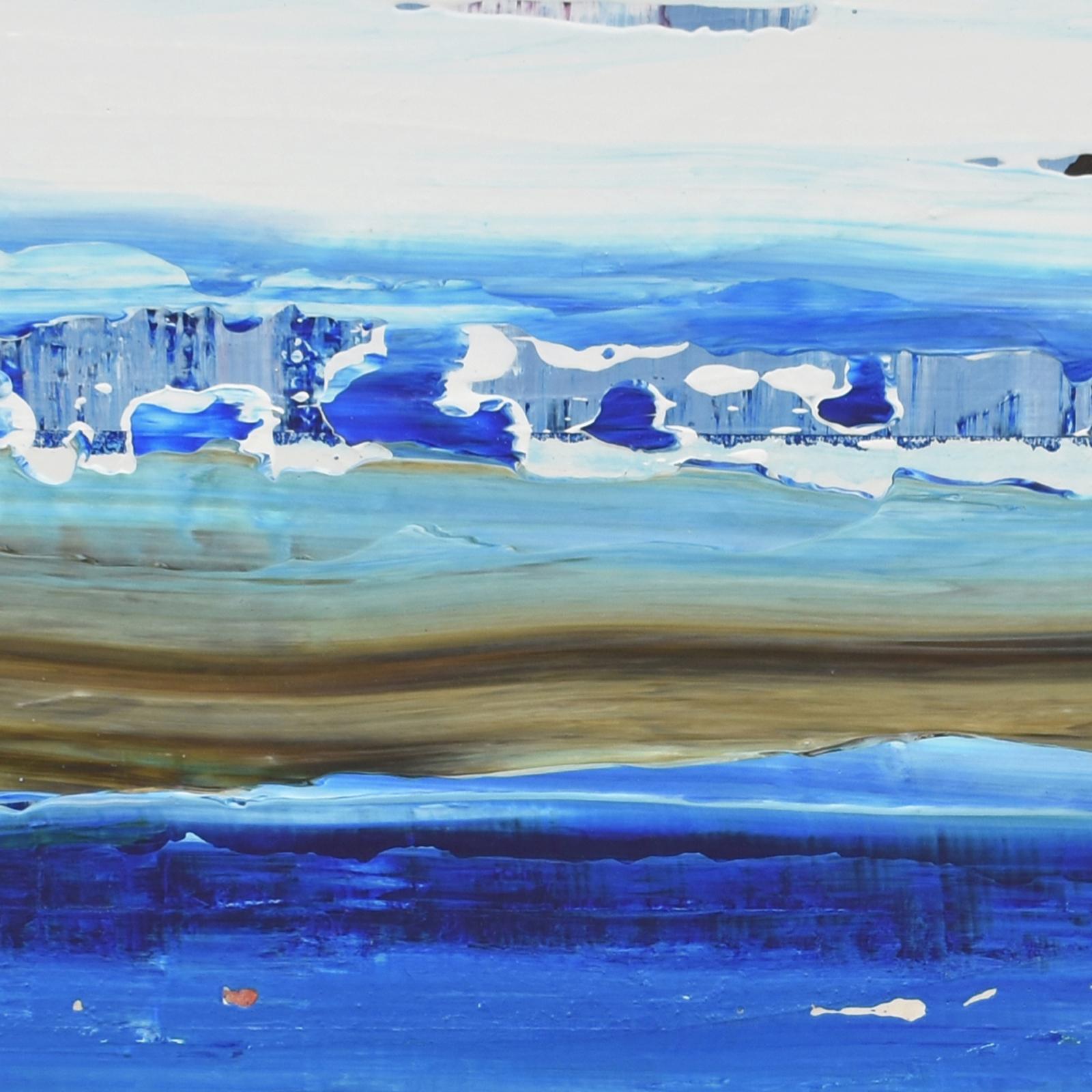 Aqua 11, Abstract Painting 1