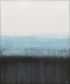 Blue Fog, Abstract Painting