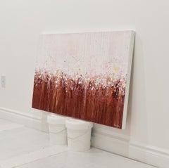 Blushing Berry, Abstract Painting