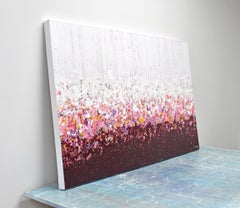 Cherry Splash, Abstract Painting