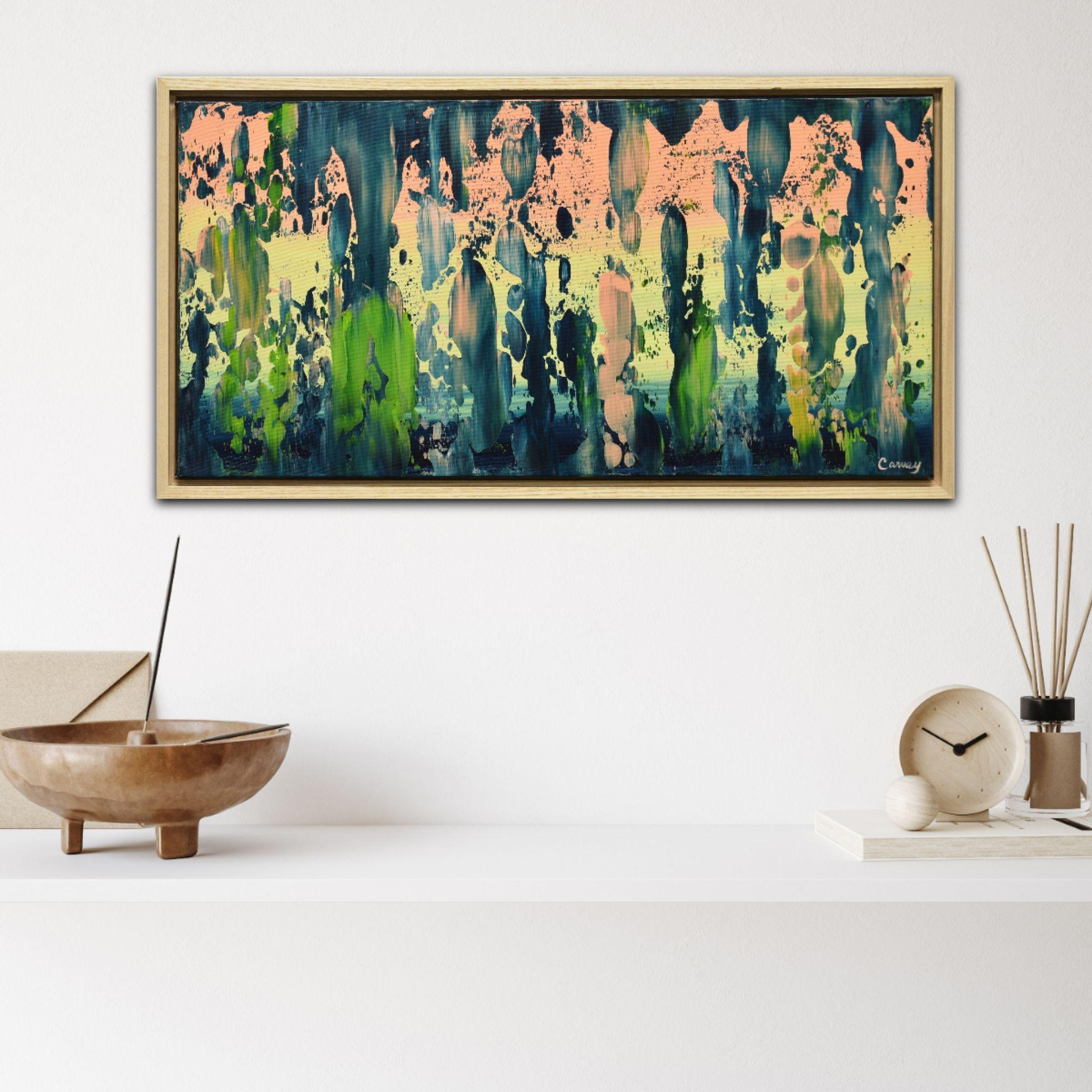 Encanto de coral, Pintura, Acrílico sobre lienzo en venta 2