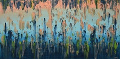 Île de Corail, peinture, acrylique sur toile