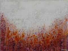 Fire Bush, Painting, Acrylic on Canvas