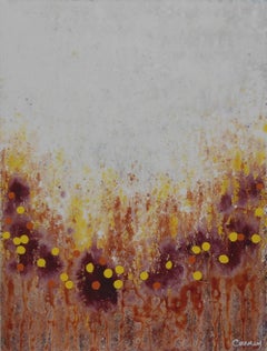 Flowers on Jupiter, Painting, Acrylic on Canvas