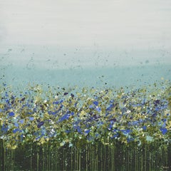 Grassy Meadows, Abstract Painting