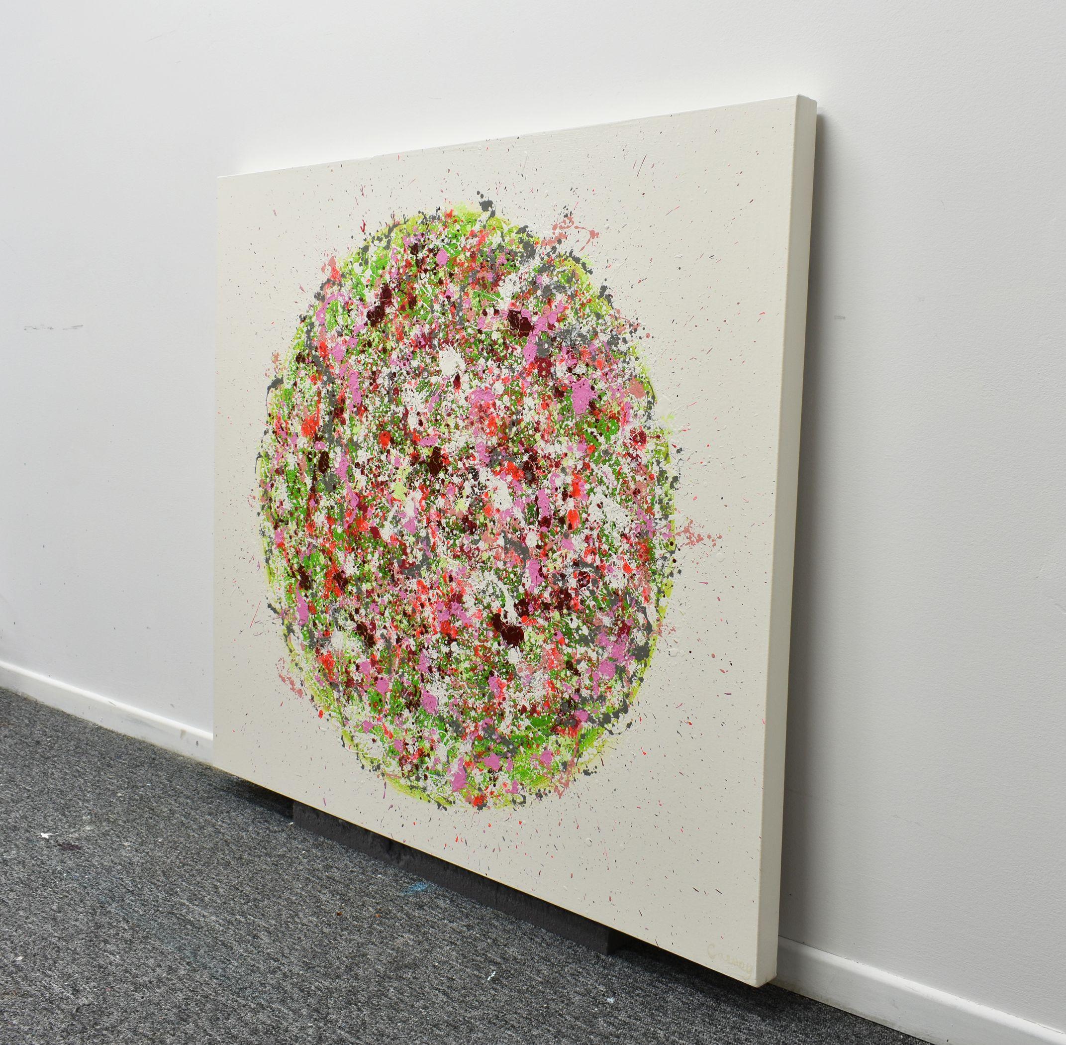 Green Oasis, Painting, Acrylic on Canvas For Sale 1