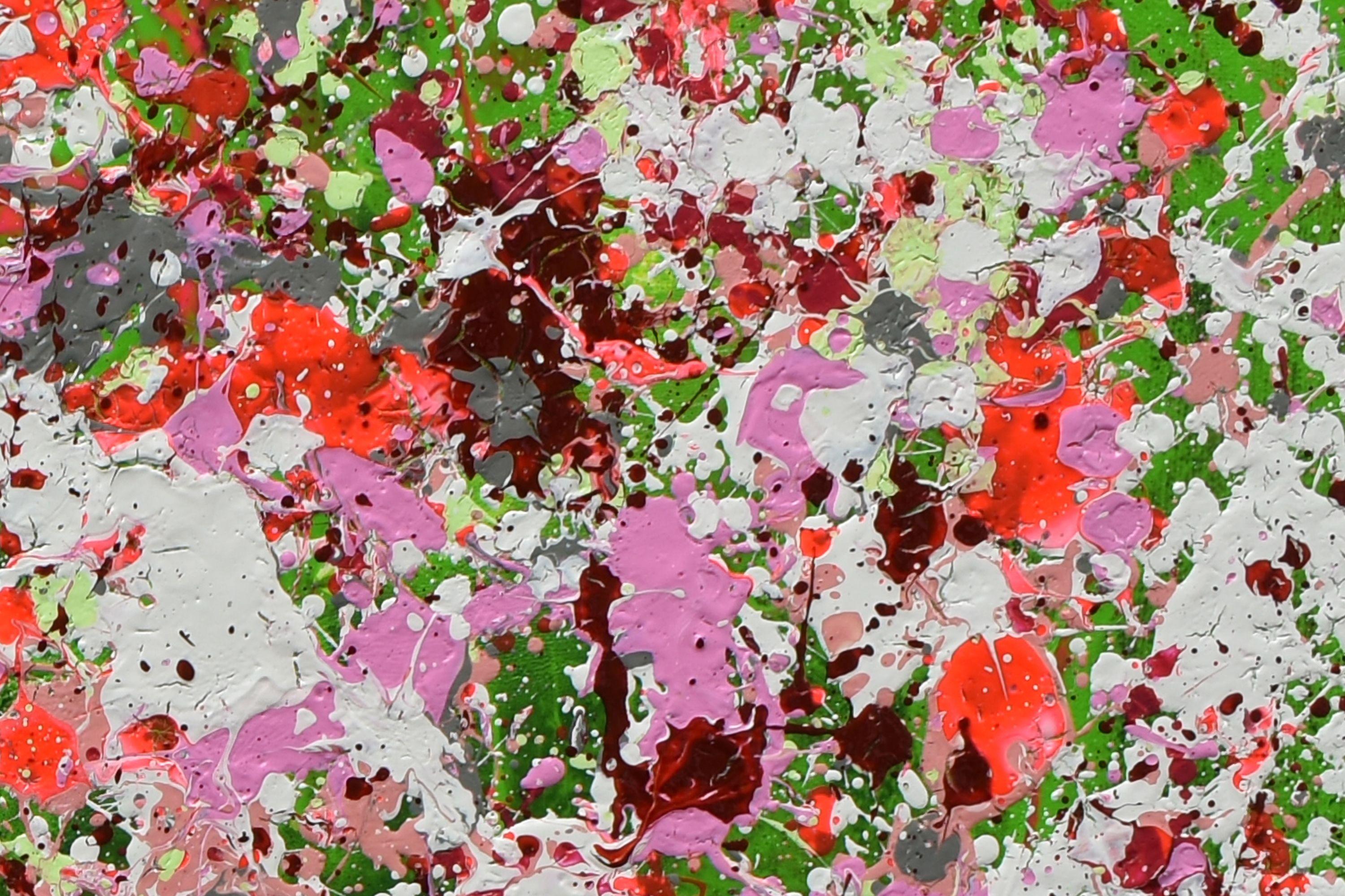 Green Oasis, Painting, Acrylic on Canvas For Sale 3