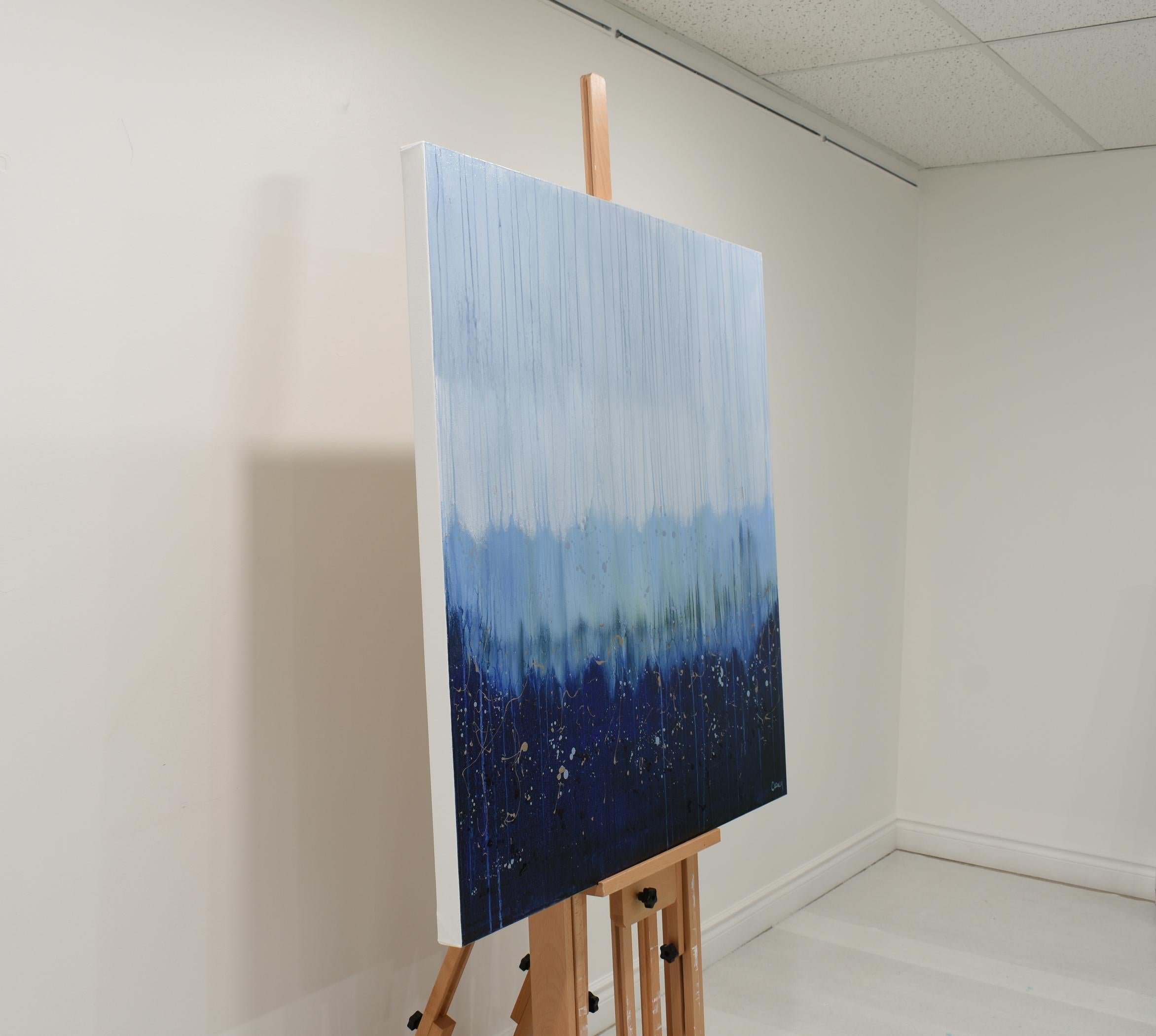 In the Twilight, Abstract Painting For Sale 1