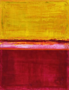 Lemon Cherry, peinture, acrylique sur toile