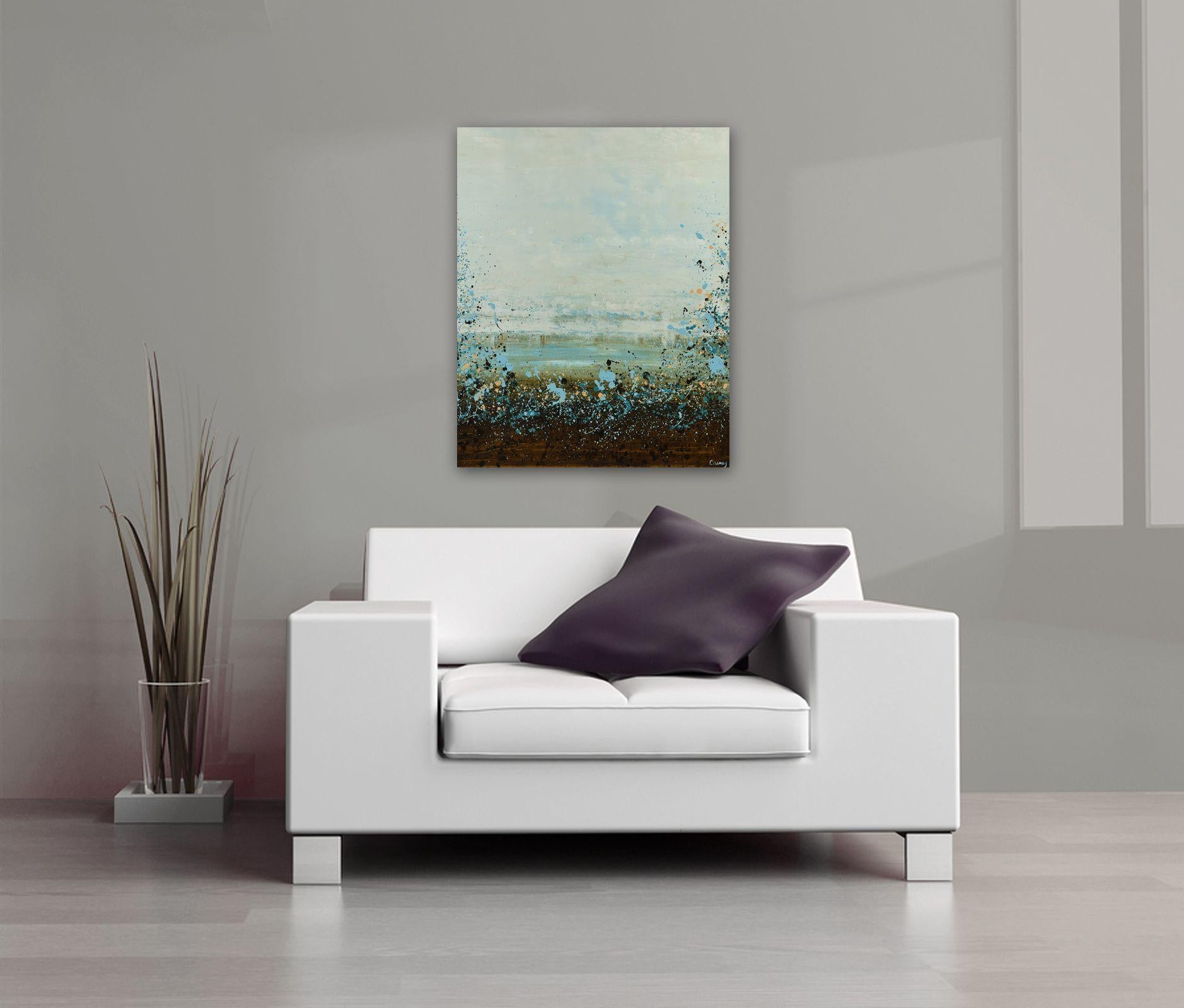 Marshy Lake, Painting, Acrylic on Canvas 1