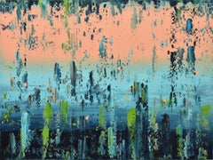 Ocean Kiss, Painting, Acrylic on Canvas