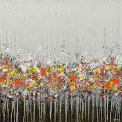 Offene Felder, Abstraktes Gemälde