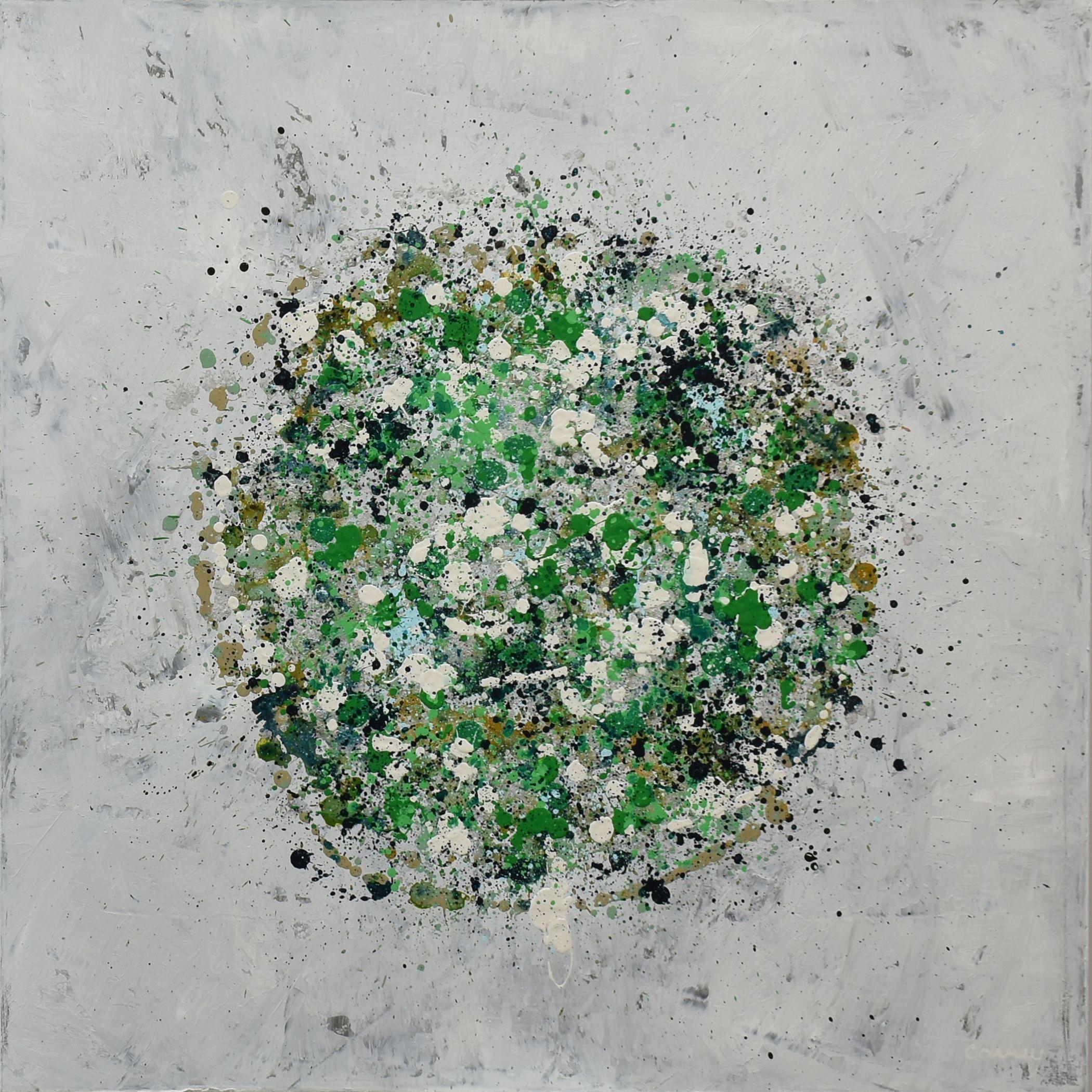 Petal Burst 06, Painting, Acrylic on Canvas