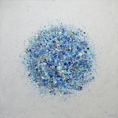 Petal Burst 34, Painting, Acrylic on Canvas