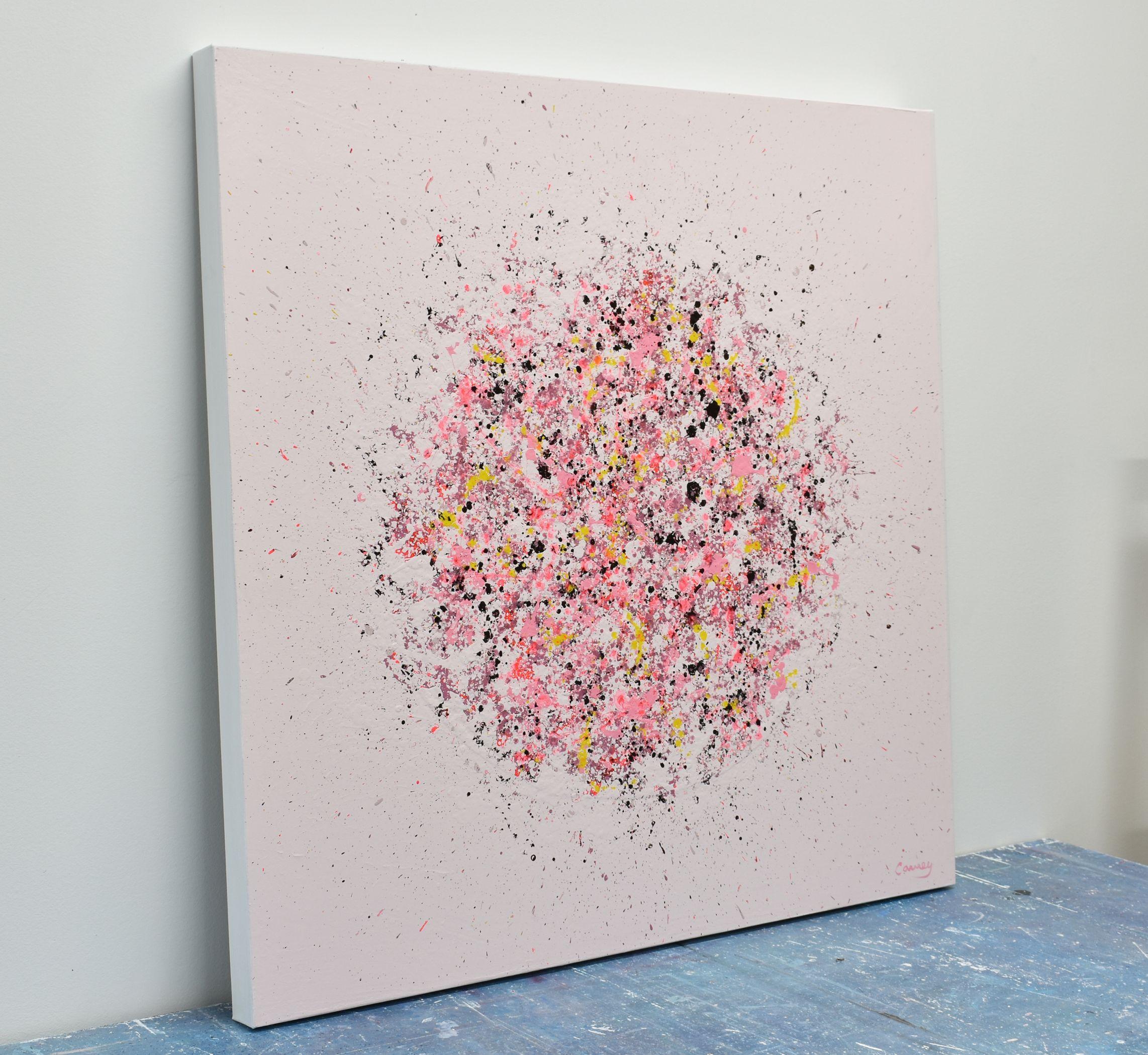 Petal Burst 37, Painting, Acrylic on Canvas 1