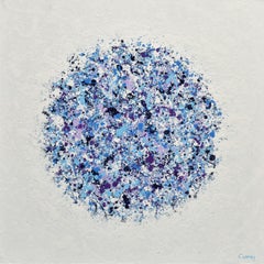 Estallido de pétalos 41, Pintura, Acrílico sobre panel de madera