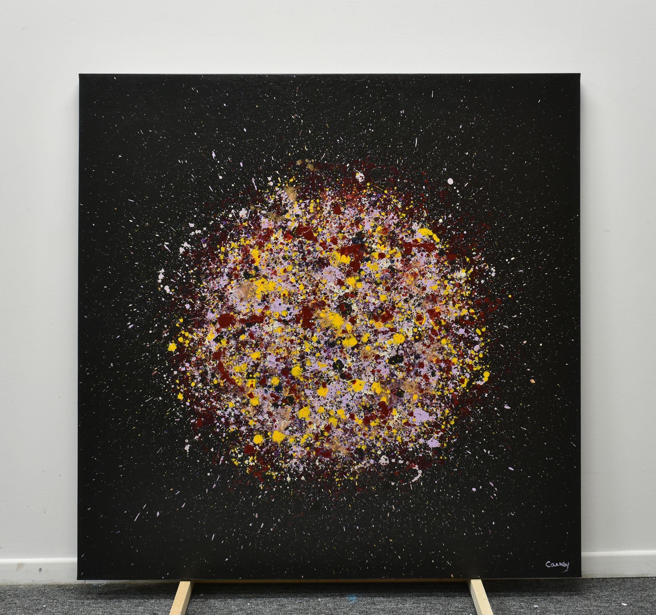 Petal Burst 44, Painting, Acrylic on Canvas For Sale 1
