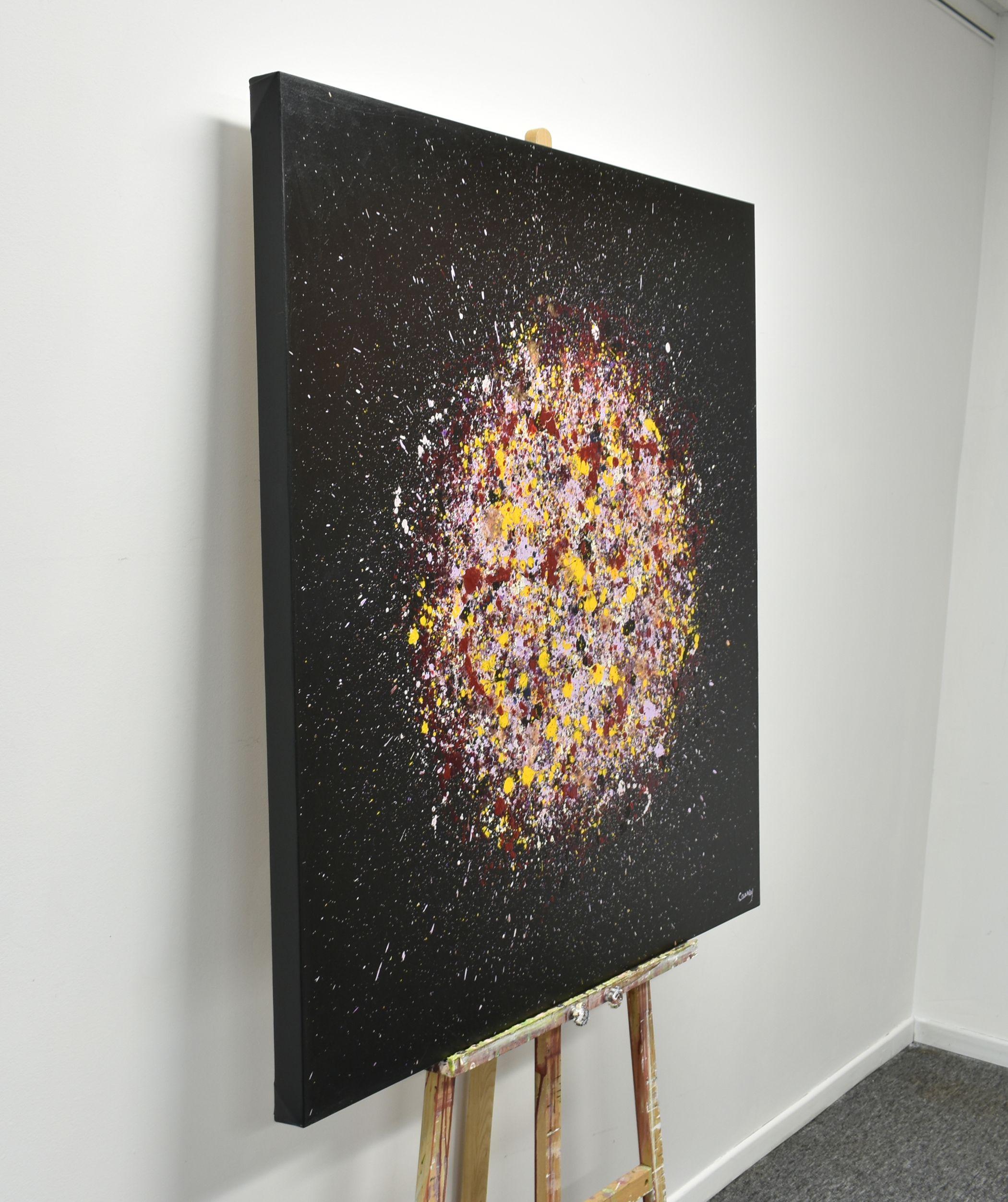 Petal Burst 44, Painting, Acrylic on Canvas For Sale 2