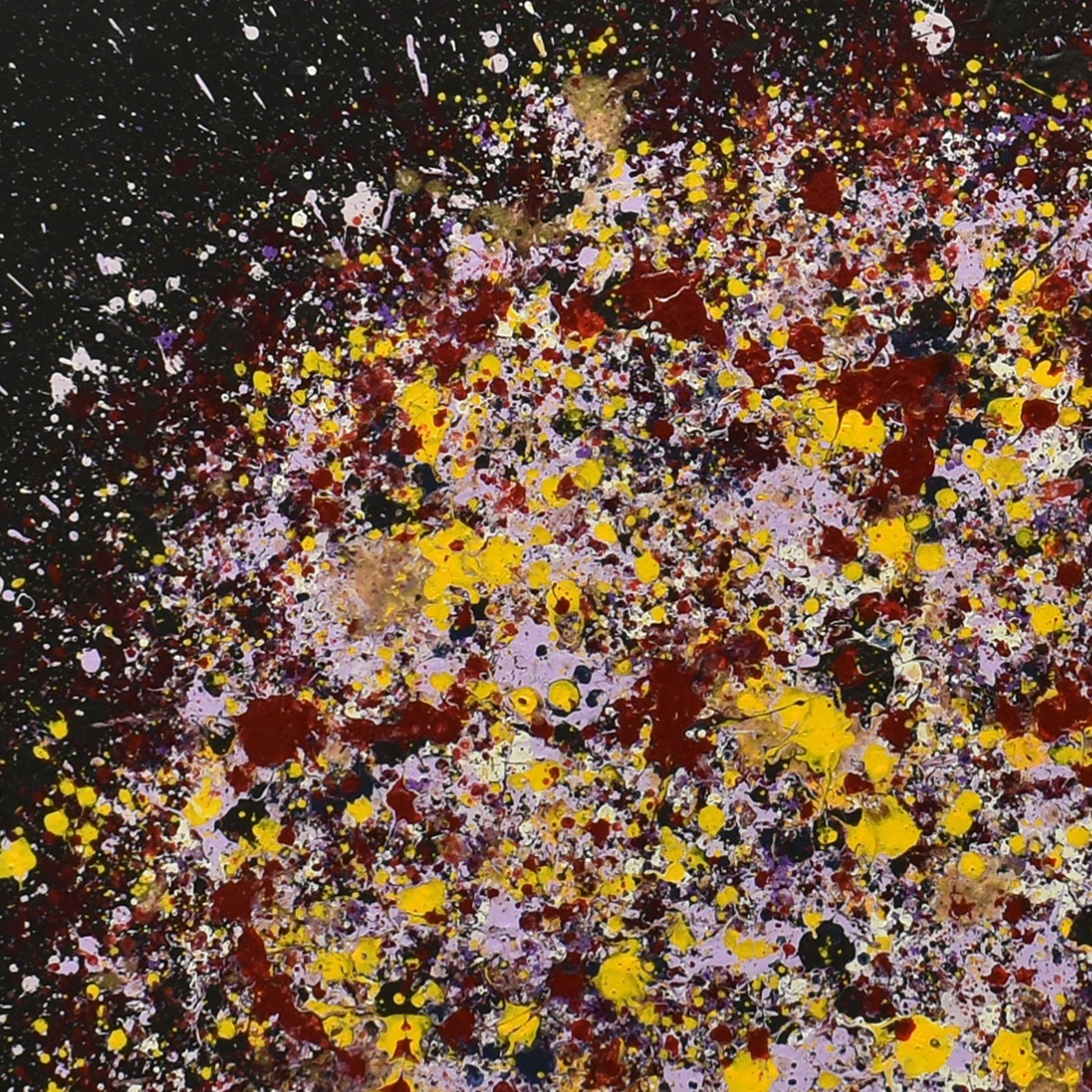 Petal Burst 44, Painting, Acrylic on Canvas 3