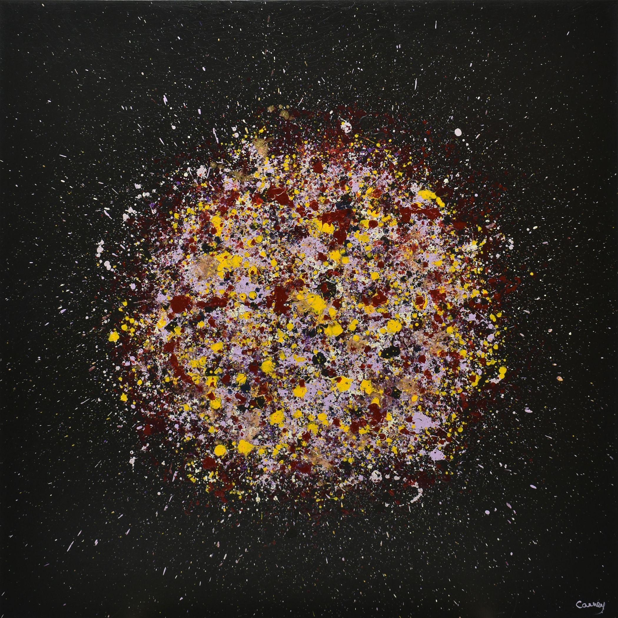 Petal Burst 44, Painting, Acrylic on Canvas