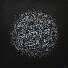Petal Burst 50, peinture, acrylique sur toile