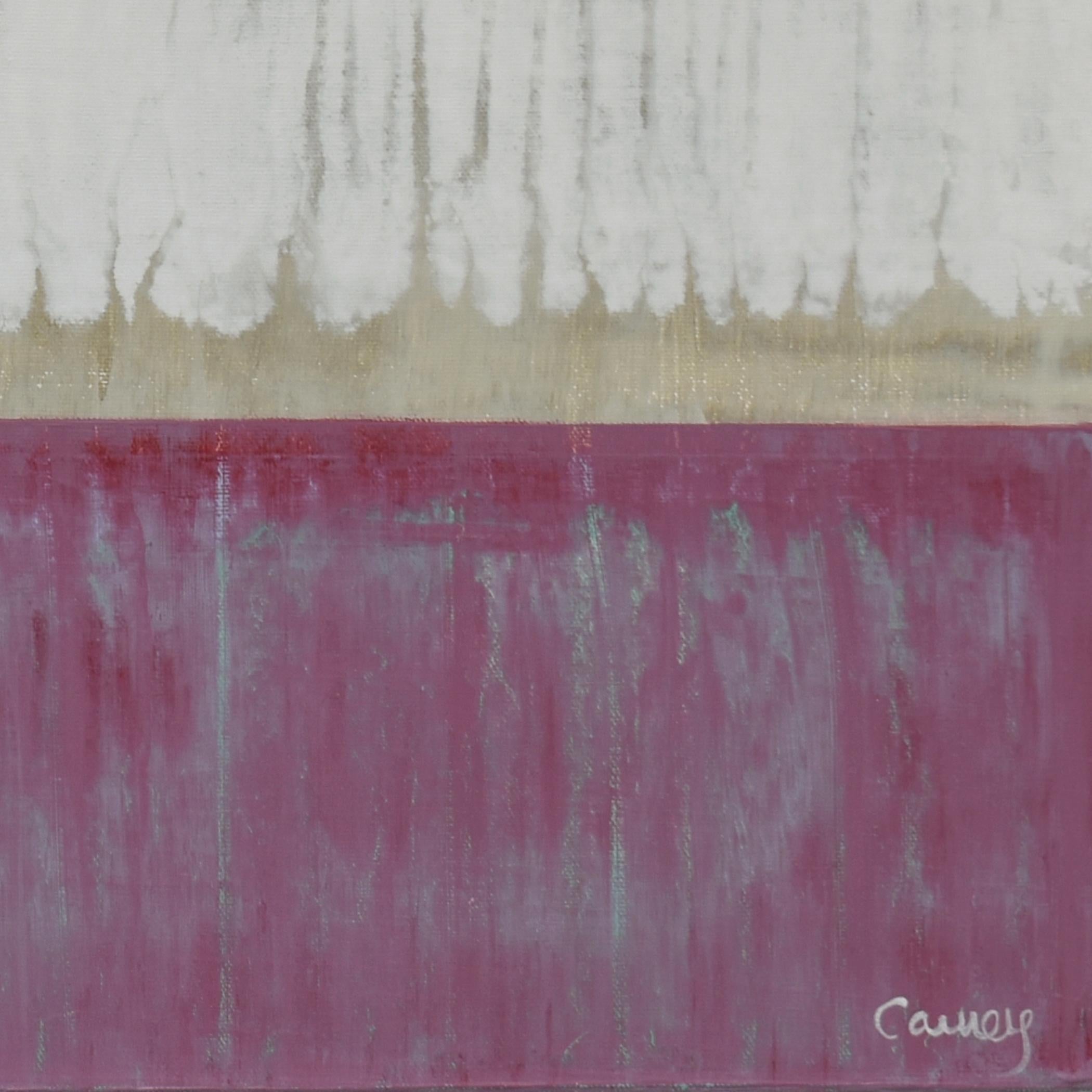 Polar Magenta, Abstract Painting For Sale 3