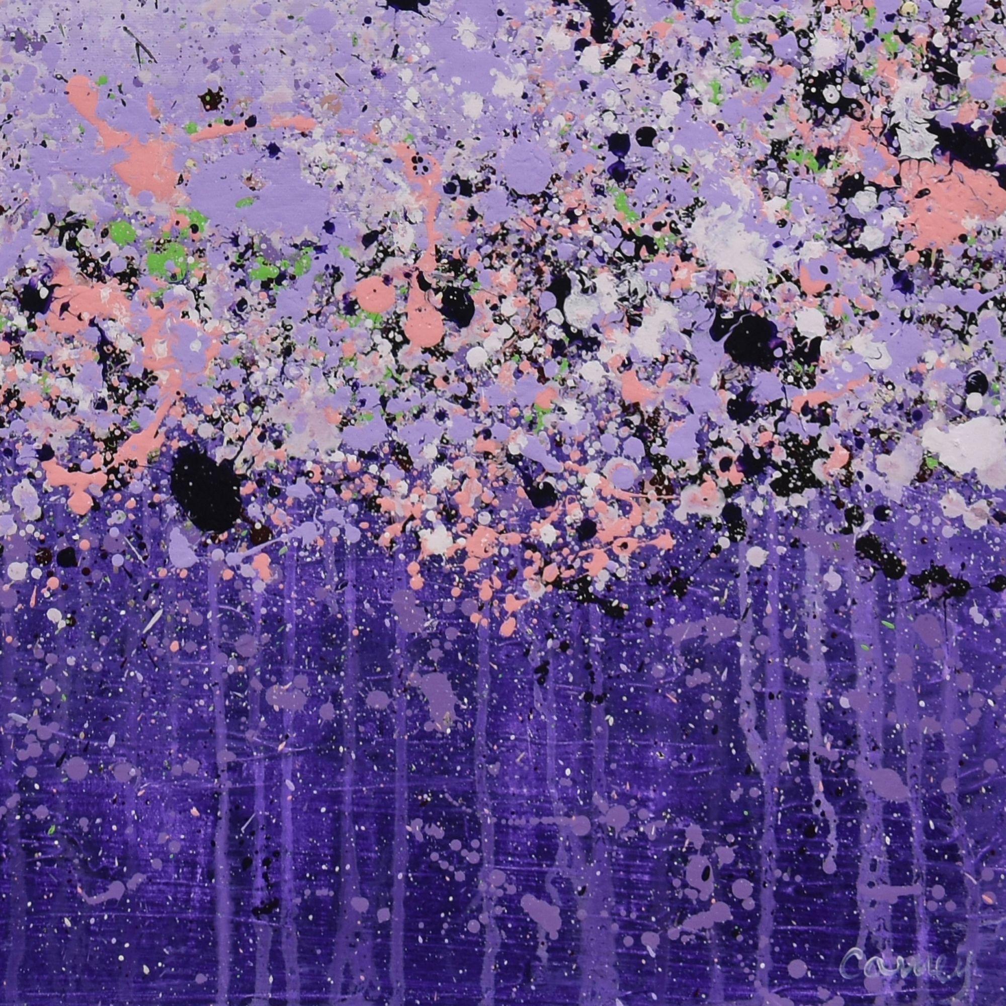 Purple Sensation, Painting, Acrylic on Canvas 1