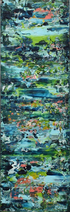 Refuge, peinture, acrylique sur toile
