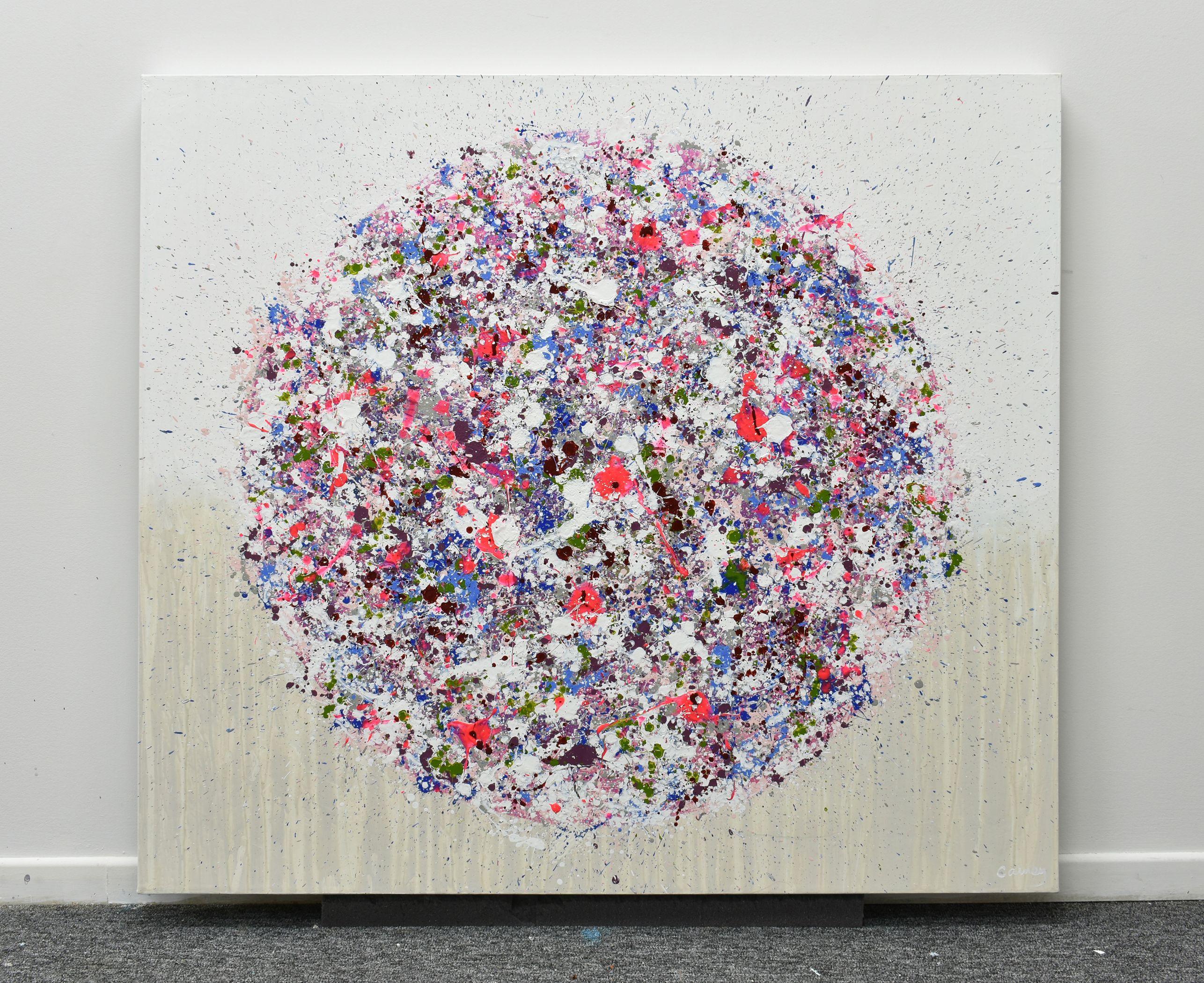 Rose Pod, Painting, Acrylic on Canvas For Sale 1