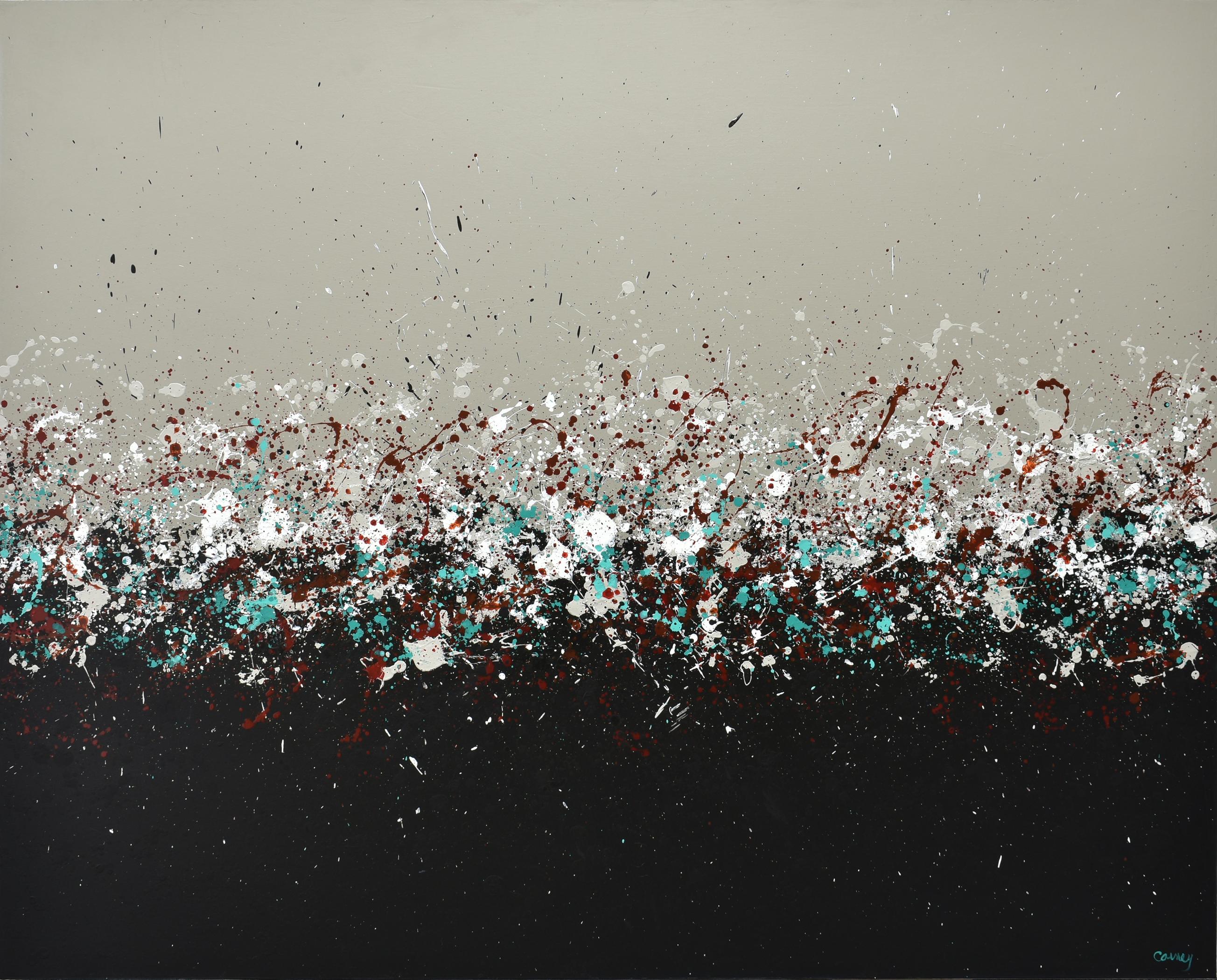 Abstract Painting Lisa Carney - Récipe de sable, peinture abstraite