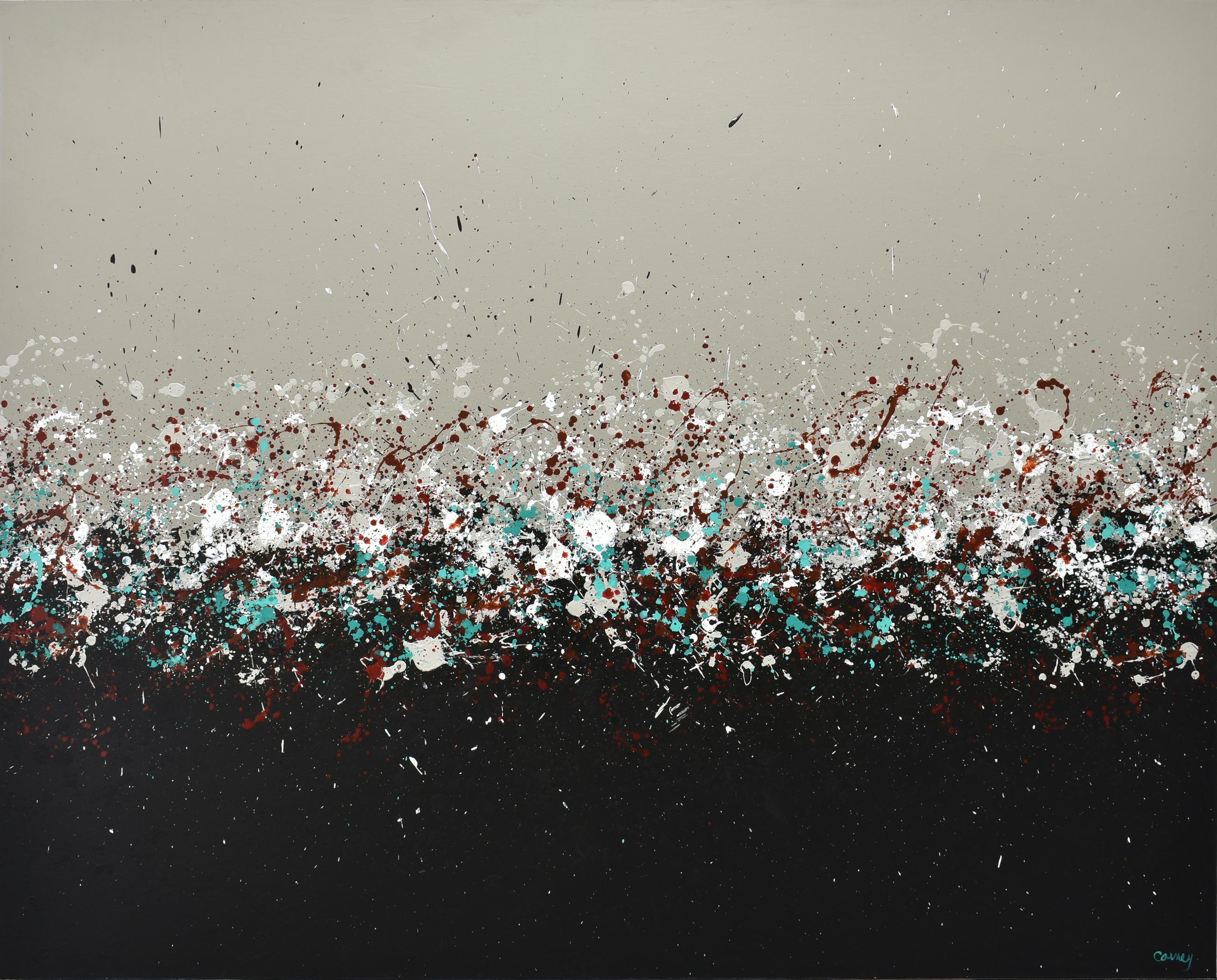 Abstract Painting di Lisa Carney - Scogliera di sabbia, pittura astratta