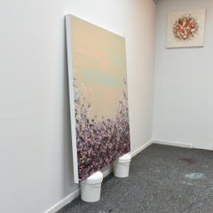 Sangria Splash, Abstract Painting